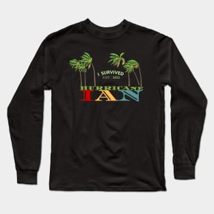 Hurricane Ian Long Sleeve T-Shirt